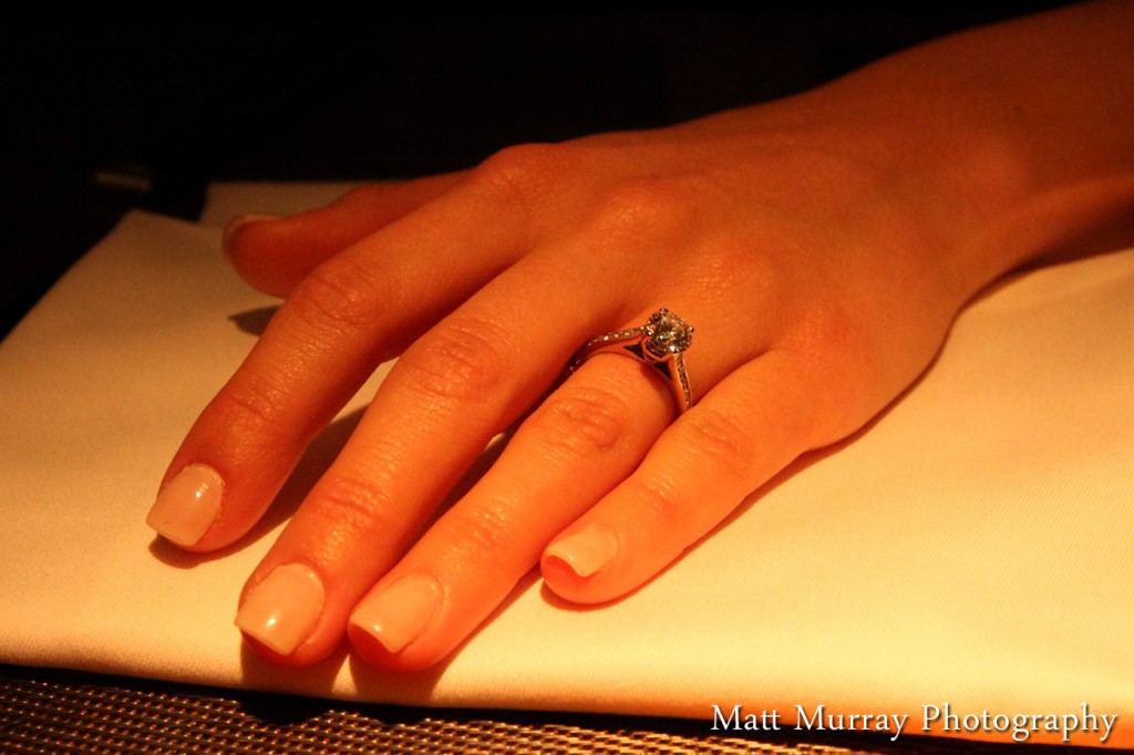 Engagement Proposal Ring Detail