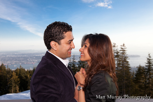 Grouse Mountain Engagement Proposal Photos