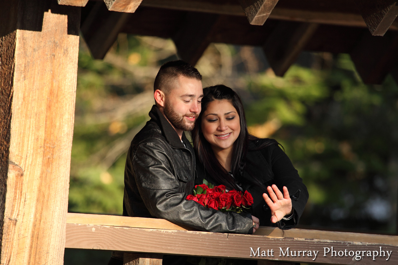 Winter Engagement Proposal In Whistler BC Canada