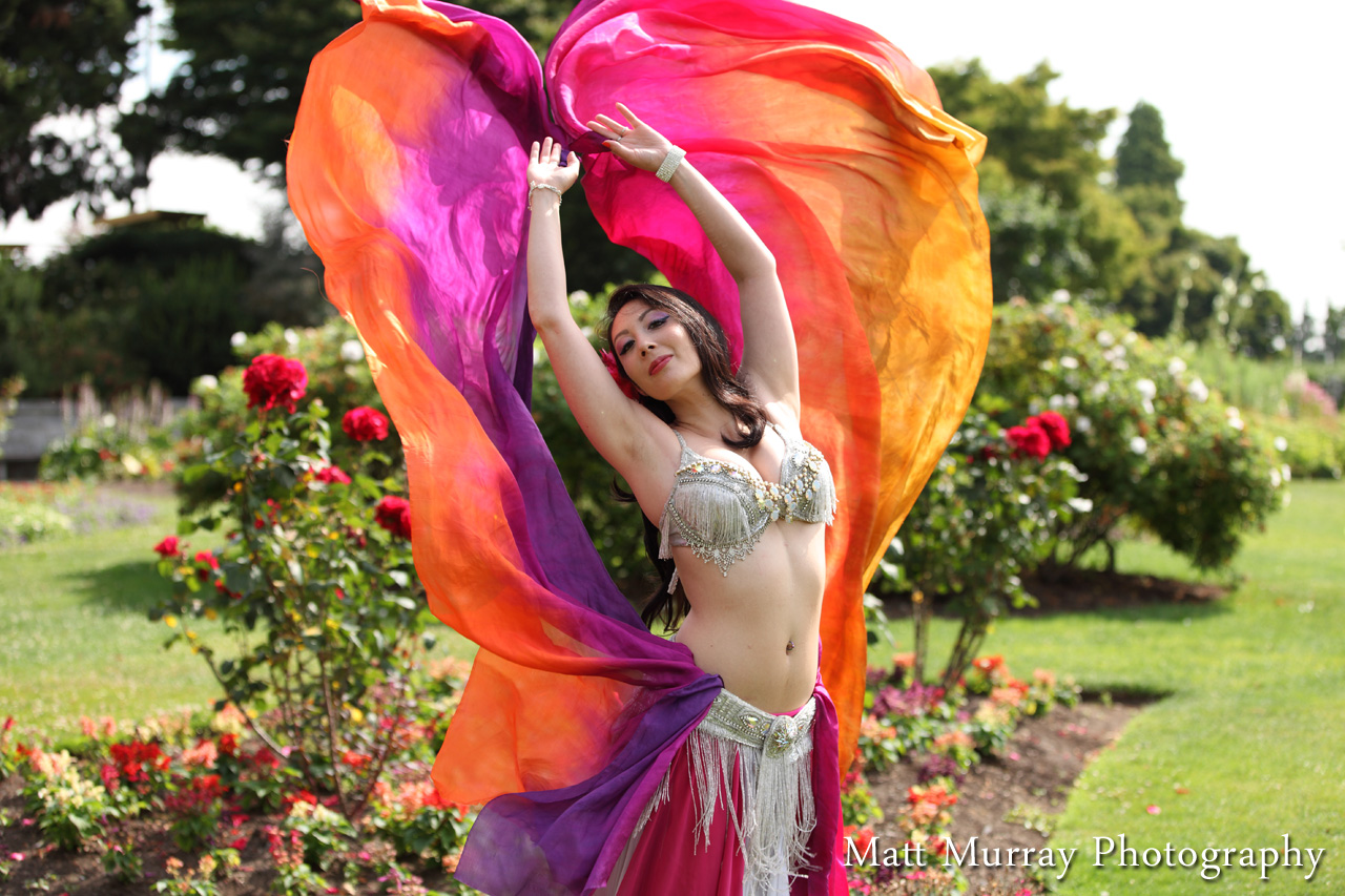 Professional Dancer Portraits At Queen Elizabeth Park