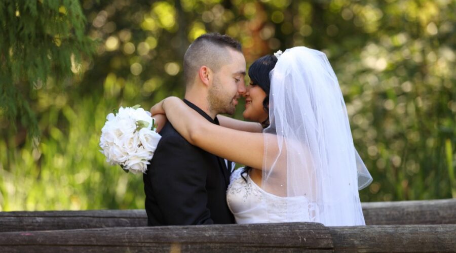 Wedding Portraits At Bear Creek Park