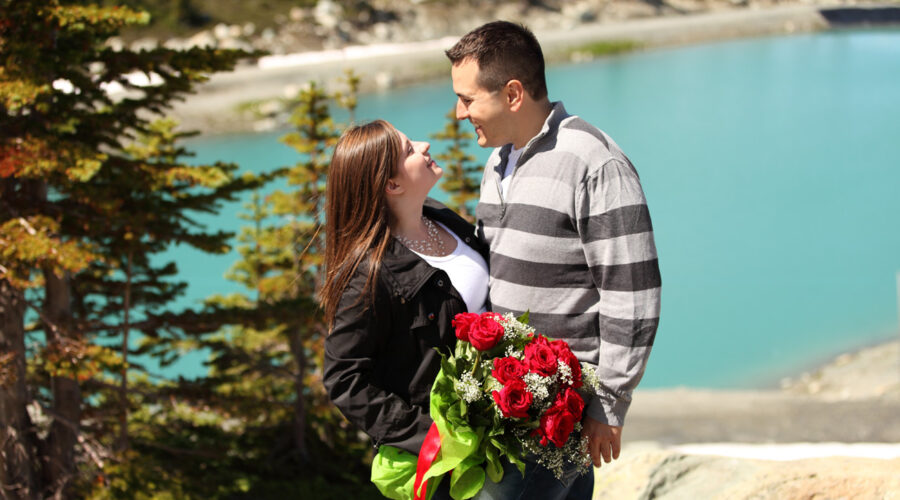 Top Of Whistler Mountain Engagement Proposal