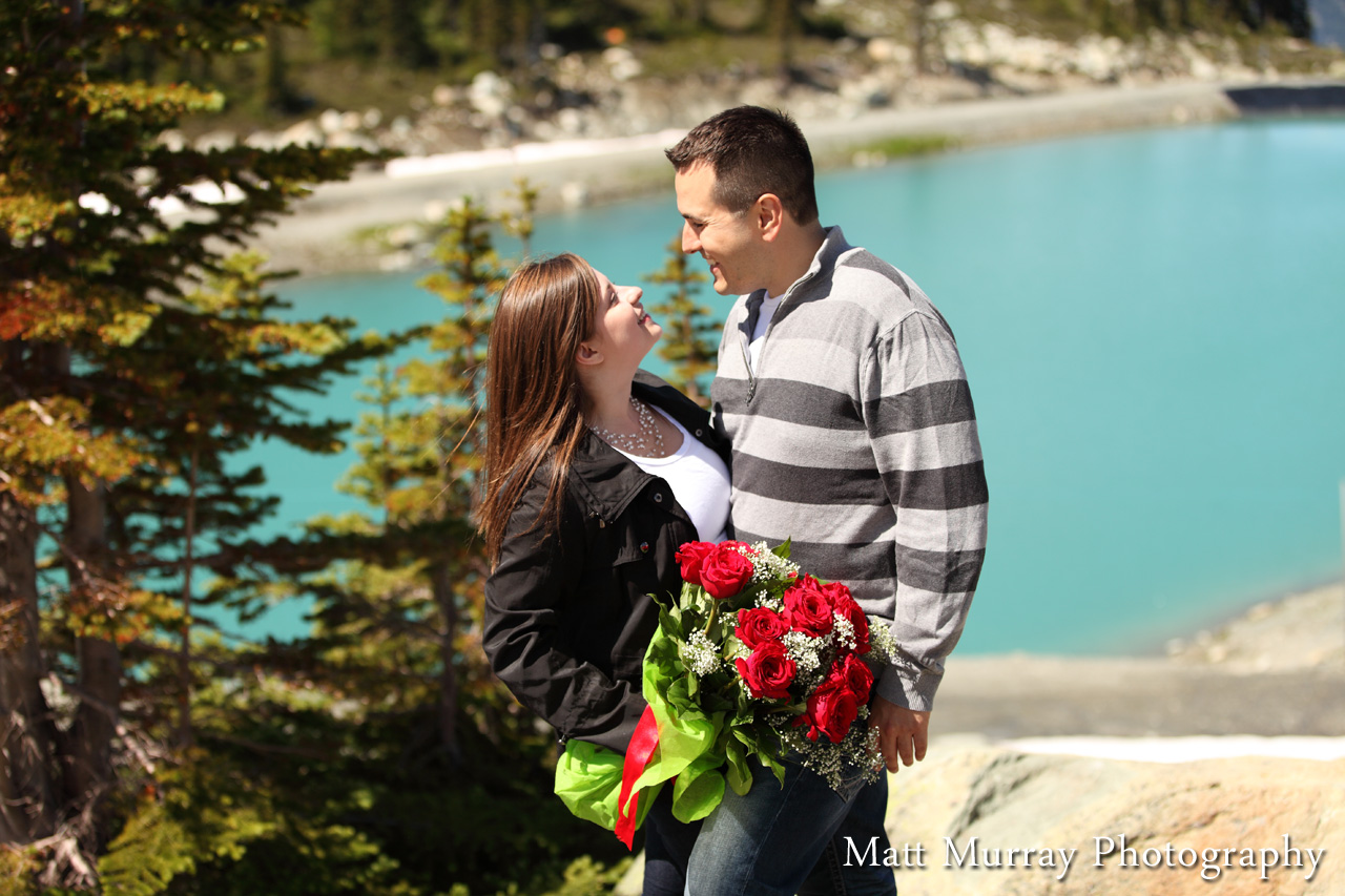 Top Of Whistler Mountain Engagement Proposal