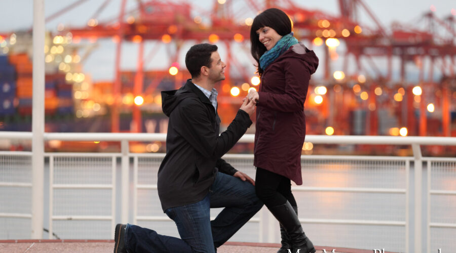 Vancouver Engagement Proposal Photography Service