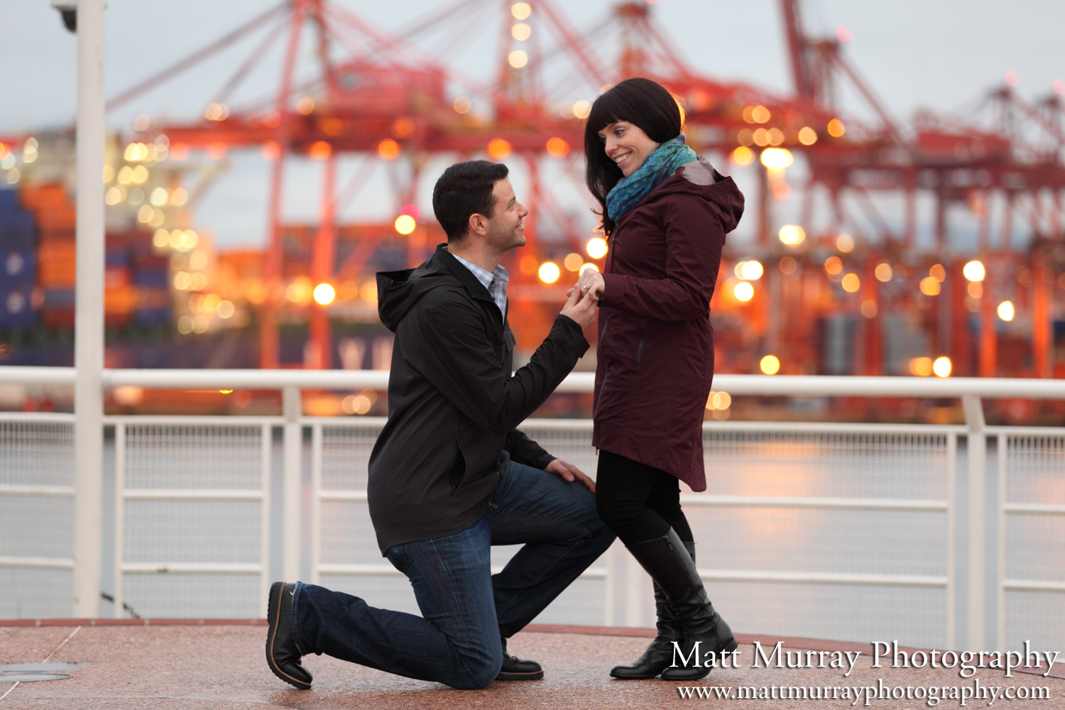 Vancouver Engagement Proposal Photography Service