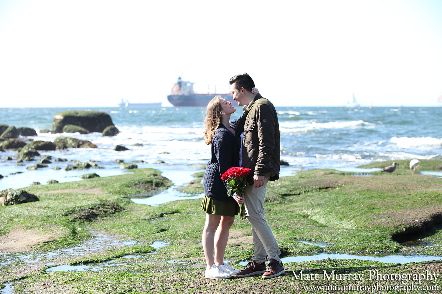 Third Beach Engagement Proposal Vancouver BC