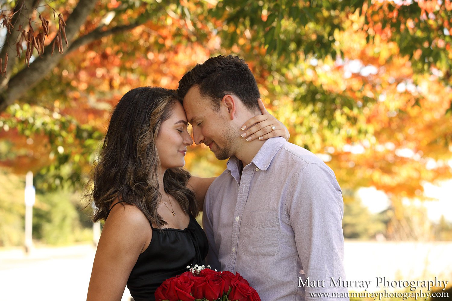 Fall Season Engagement Proposal Vancouver BC Canada