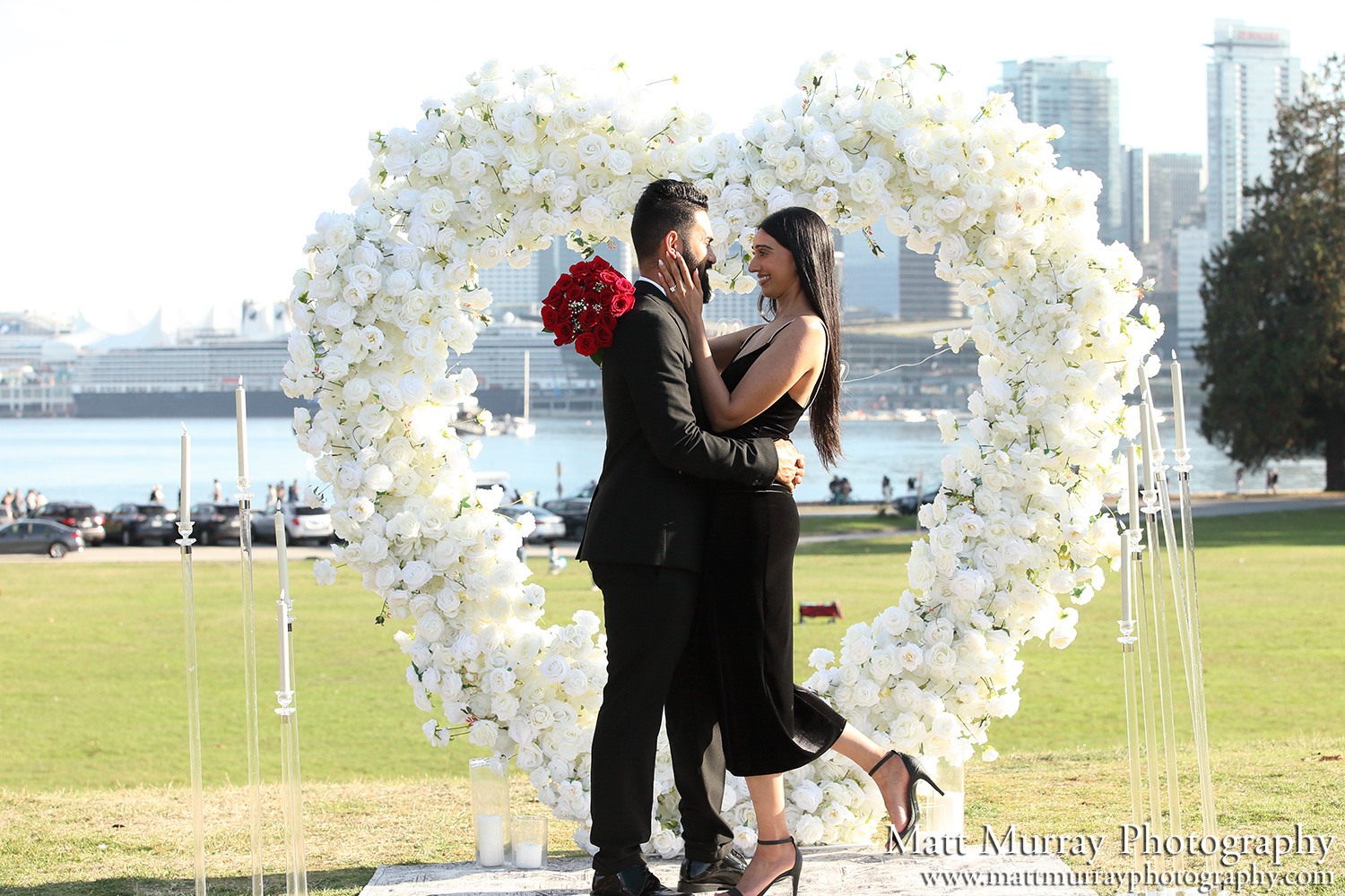 Vancouver Stanley Park Engagement Proposal BC Fall Season